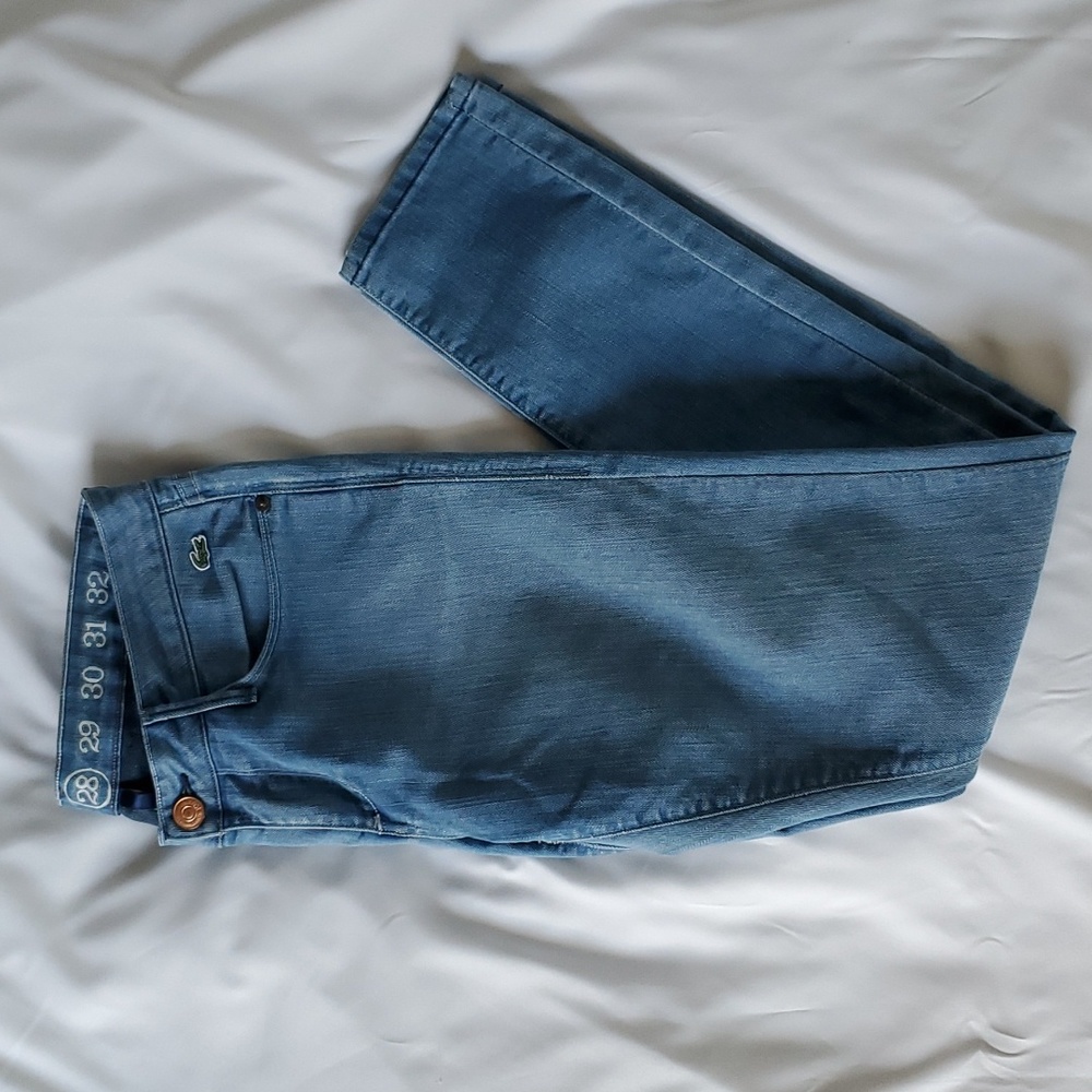 Womens Lacoste Earnest Sewn jeans sz 28